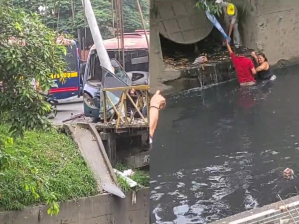 La Papagayo Choco Los Pasajero Salieron Volando Y Cayeron Al Cano En La Av. Ciudad De Cali.jpg