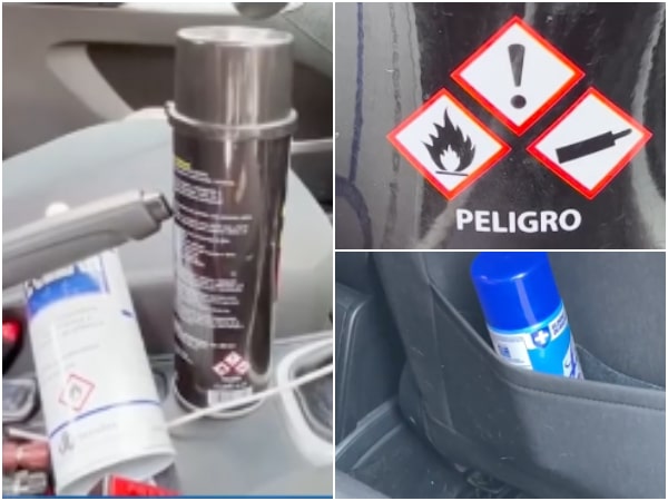 Objetos Que Se Dejan En Los Carros Que Con El Calor Podria Estallar.jpg