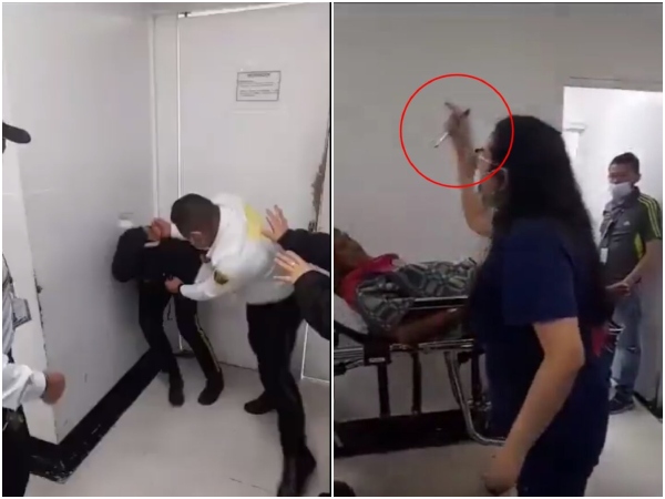 Vigilante Llego A Urgencias A Hospital En Bogota Y Denuncia Que Termino Agredido Por Personal De Seg.jpg