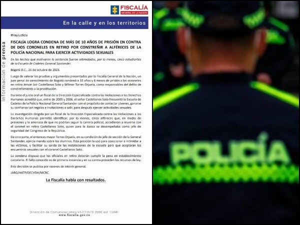 Comunidad Del Anillo Condenan A Dos Coroneles De La Policia Por Inducir A La Prostitucion A Alfer.jpg