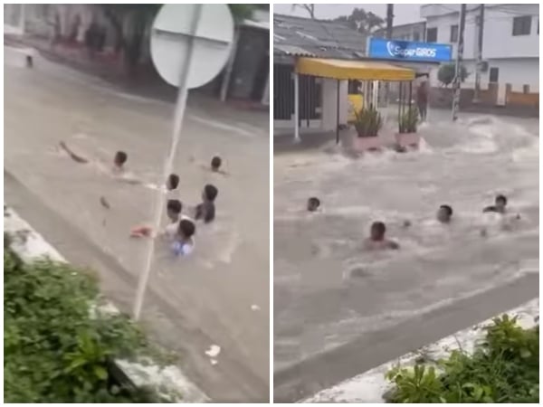 Jovenes Jugando En Los Arroyos En Barranquilla.jpg