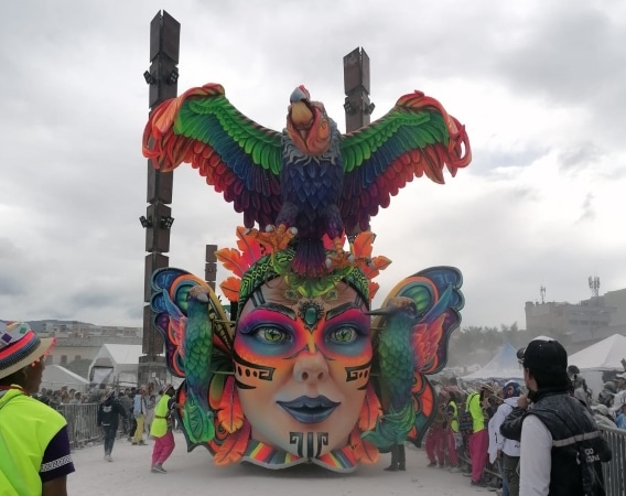 Andina La Carroza Que Engalano La Senda Del Carnaval Y Quedo Con El Primer Lugar.jpg