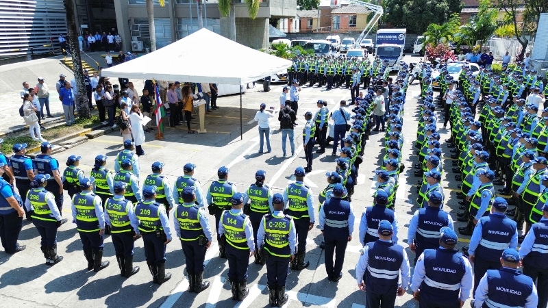 Movilidad En Cali 400 Agentes De Transito Llegan A Fortalecer El Control En Las Vias.jpg