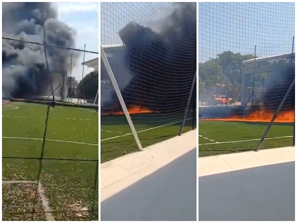 Que Se Queme Todo Celador Prende Fuego A Cancha En Protesta Por Falta De Pago En Atlantico.jpg