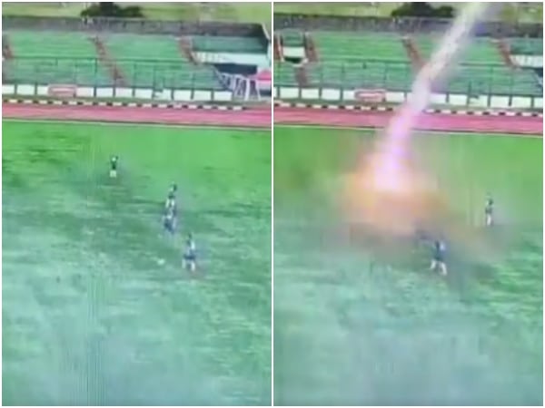 Le Cae Un Rayo A Jugador De Futbol En Indonesia.jpg