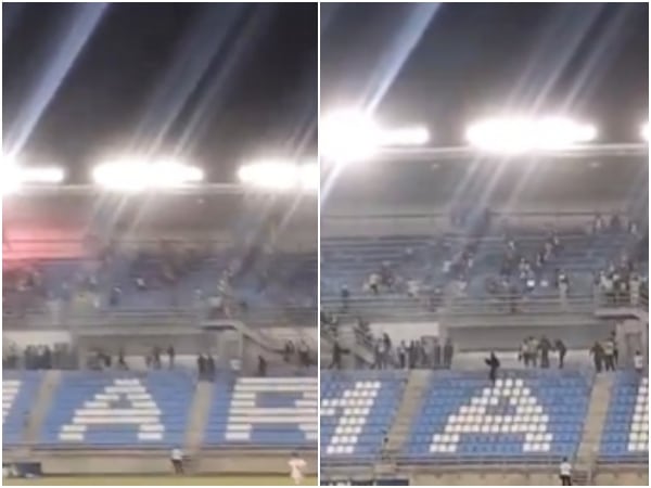 Por 20 Minutos Se Paralizo Todo Disturbios En Partido Entre Real Cartagena Y Union Magdalena.jpg