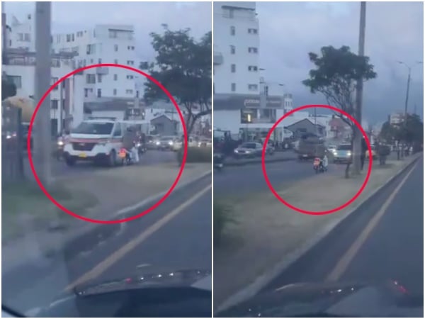 Motociclista En Contravia En Pasto.jpg